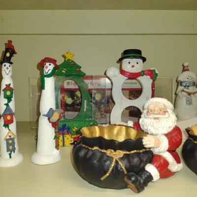 Collection of Winter/Christmas Home Decor
