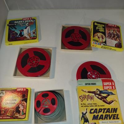 Collection of Vintage Super 8 Movies