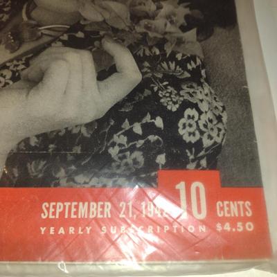Vintage Life Magazine- Queen of Iran- Sept 21, 1942