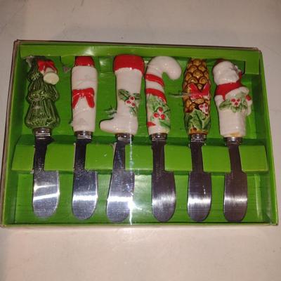 Christmas Design Spreaders and Spatula