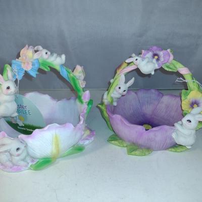 Pair of Easter Jubilee Flower Baskets