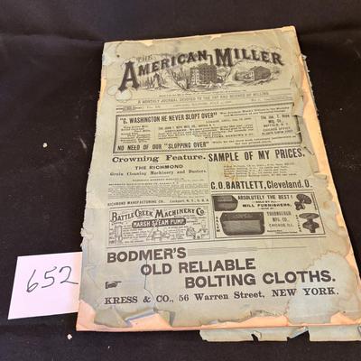 1892 The American Miller Paper