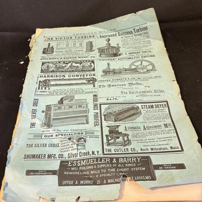 1892 The American Miller Paper