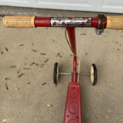 Vintage Kick and Go Scooter
