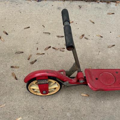 Vintage Kick and Go Scooter