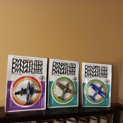 1976 DYNA FLITES DIE-CAST MODEL AIRPLANES