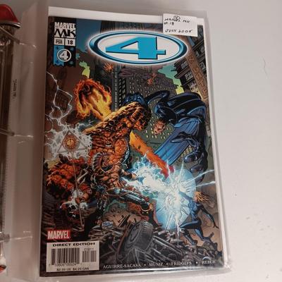 MARVEL FANTASTIC FOUR COMIC BOOKS
