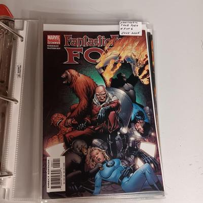 MARVEL FANTASTIC FOUR COMIC BOOKS
