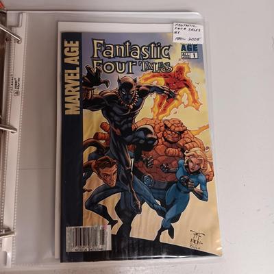 MARVEL FANTASTIC FOUR COMIC BOOKS