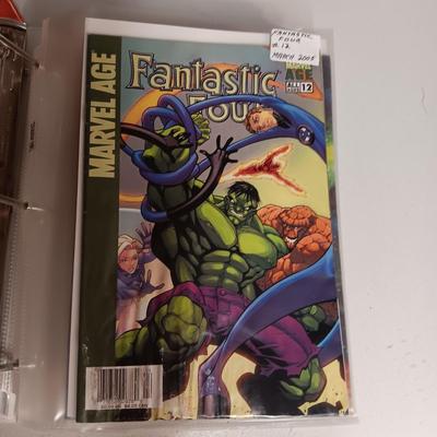 MARVEL FANTASTIC FOUR COMIC BOOKS