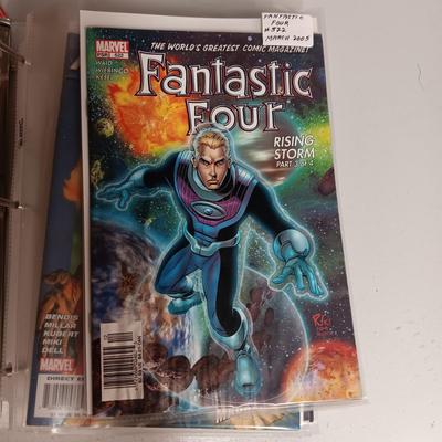 MARVEL FANTASTIC FOUR COMIC BOOKS