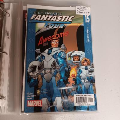 MARVEL FANTASTIC FOUR COMIC BOOKS