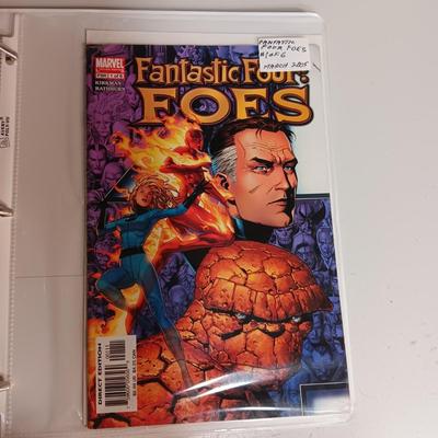 MARVEL FANTASTIC FOUR COMIC BOOKS