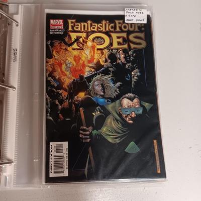 MARVEL FANTASTIC FOUR COMIC BOOKS