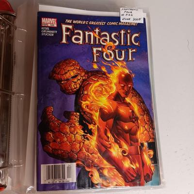 MARVEL FANTASTIC FOUR COMIC BOOKS