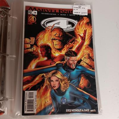 MARVEL FANTASTIC FOUR COMIC BOOKS