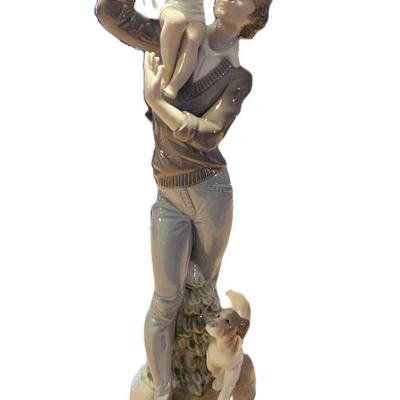 Retired Lladro, Walk with Father, #5751