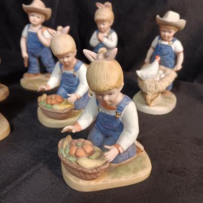 DENIM DAYS FIGURINES BY HOMCO
