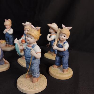 DENIM DAYS FIGURINES BY HOMCO