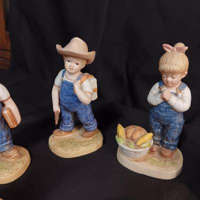 DENIM DAYS FIGURINES BY HOMCO