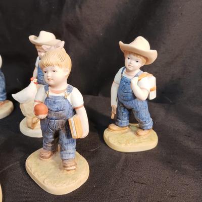 DENIM DAYS FIGURINES BY HOMCO