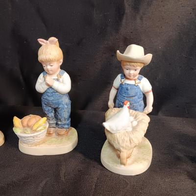 DENIM DAYS FIGURINES BY HOMCO