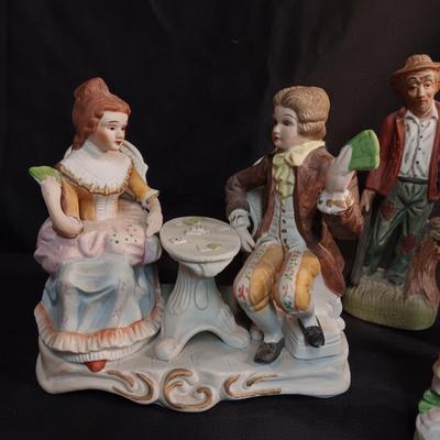 VICTORIAN STYLE FIGURINES