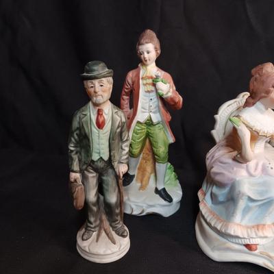 VICTORIAN STYLE FIGURINES