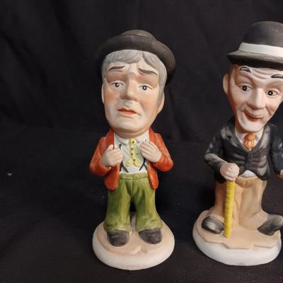 AMERICAN COMEDIANS, LAUREL AND HARDY AND W.C. FIELDS