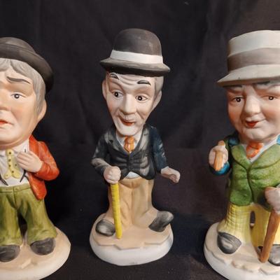 AMERICAN COMEDIANS, LAUREL AND HARDY AND W.C. FIELDS