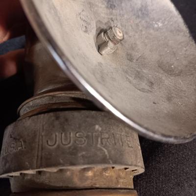 2 JUSTRITE MINERS LAMPS