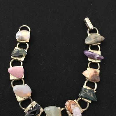 Vintage gemstone bracelet