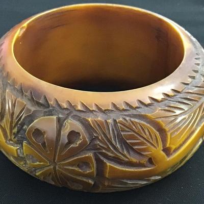 Carved Vintage Cuff