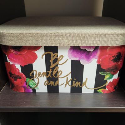 Decorative Floral Storage Boxes (BO-EL)