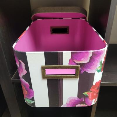 Decorative Floral Storage Boxes (BO-EL)