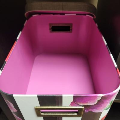 Decorative Floral Storage Boxes (BO-EL)