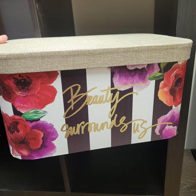 Decorative Floral Storage Boxes (BO-EL)