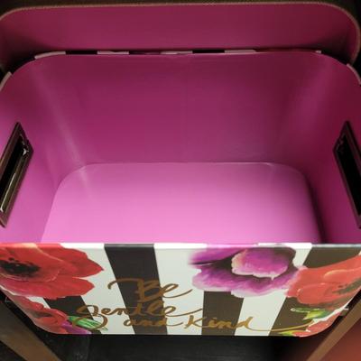 Decorative Floral Storage Boxes (BO-EL)