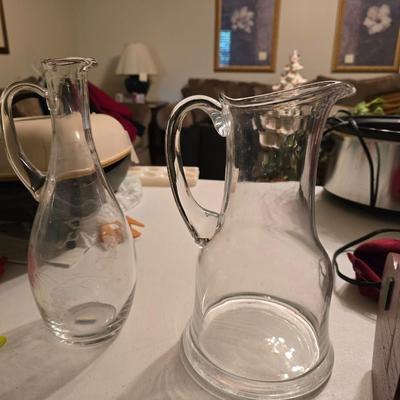 Glass pitchers