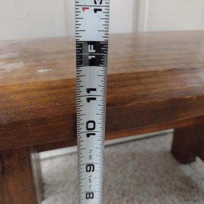 Wooden Foot/Step Stool- Approx 15" x 10" x 11 1/2" Tall