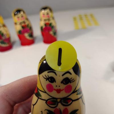 Collection of Russian Nesting Dolls- Four Sets (#1)