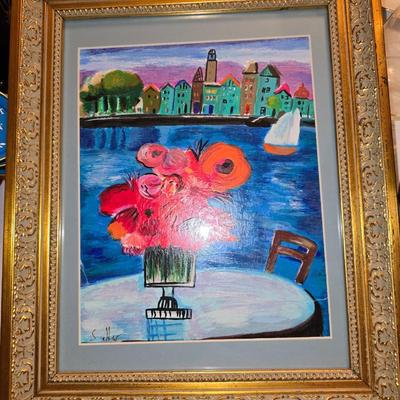 Framed print