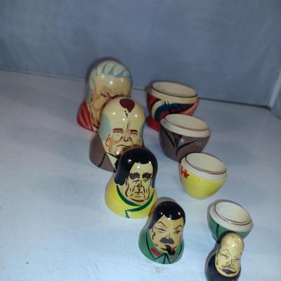 Russian Nesting Dolls- Russian Leaders (#19)