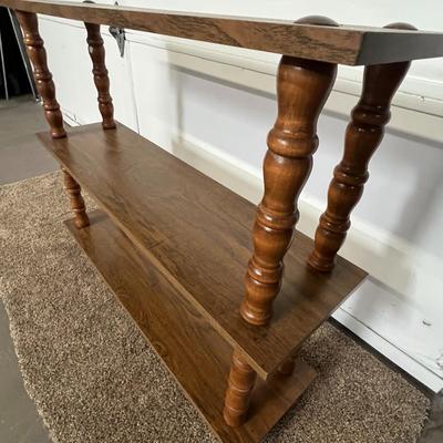Mid Century Spindle Bookshelf