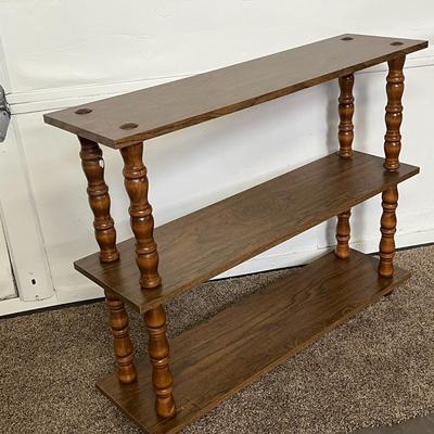 Sale Photo Thumbnail #15: Measures 38" wide × 9.75" deep × 30" tall, 12" Between Each Shelf