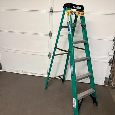 6ft Type II Fiberglass Single Sided Step Ladder