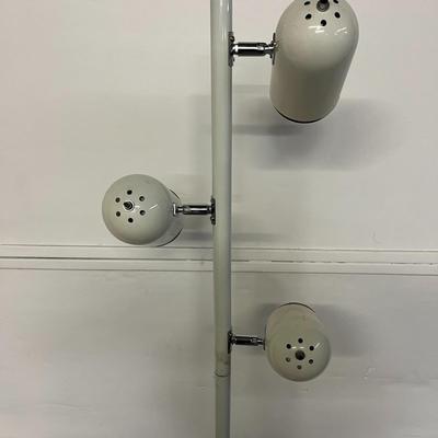 Floor lamp with 3-spot, white