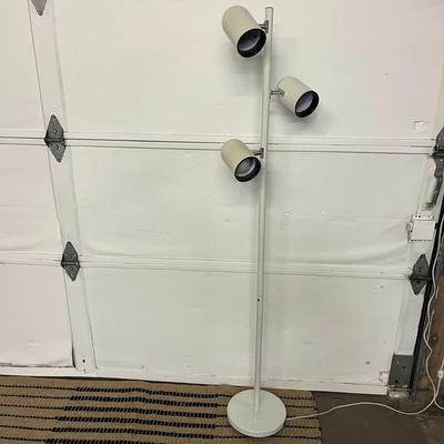 Floor lamp with 3-spot, white