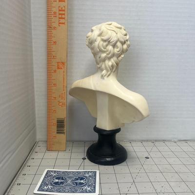 Vintage mid-century David bust sculpture
