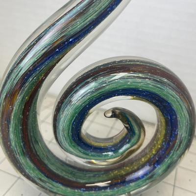 Hand Blown Murano Glassware Art